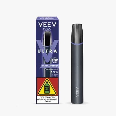 Vapeador Veev now Frambuesa Azul - 1100puffs