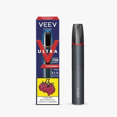 Vapeador Veev now Fresa - 1100puffs
