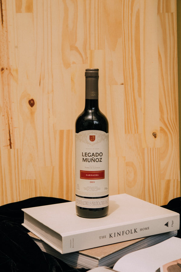 Vino Tinto Legado Muñoz Garnacha - 750ml