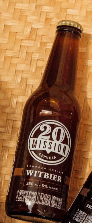 Cerveza Artesanal 20 Mission Witbier - 330ml