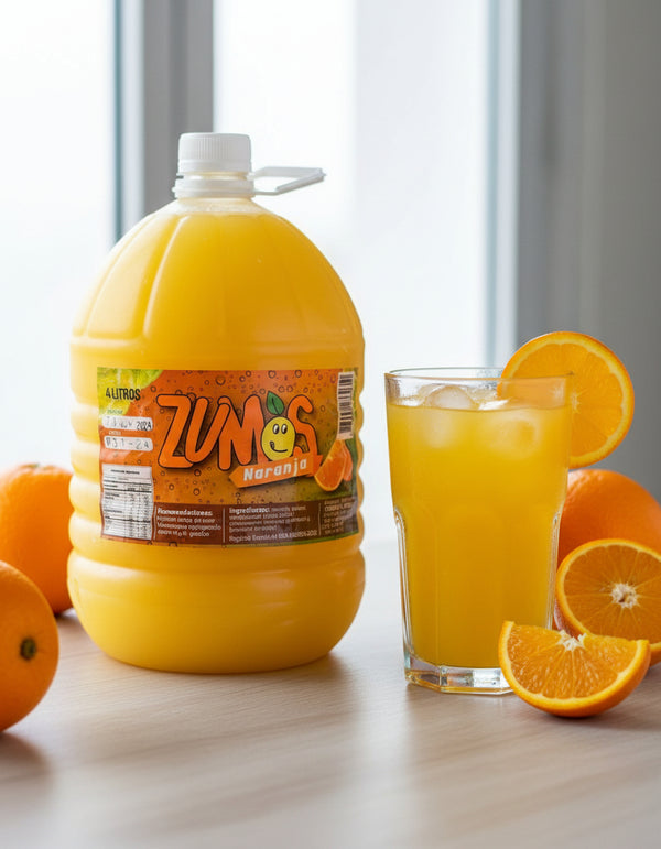 ZUMO DE NARANJA 4000 ML