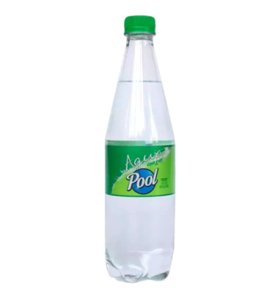 AGUA POOL CON GAS 600 ML