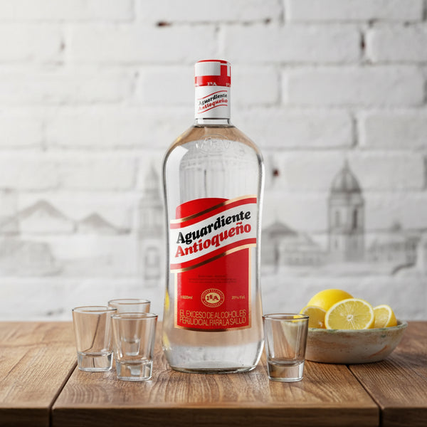 AGUARDIENTE ANTIOQUEÑO ROJO VIDRIO 1000 ML