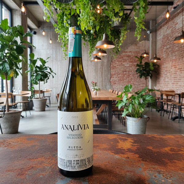 VINO ESPAÑOL ANALIVIA RUEDA VERDEJO 750 ML