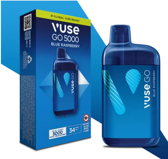 Vapeador Vuse Go Blueberry Ice - 5000puffs