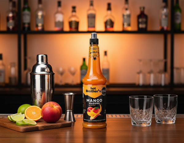 MEZCLADOR SIRP. HOT BROTHERS MANGO BICHE 1100 ML