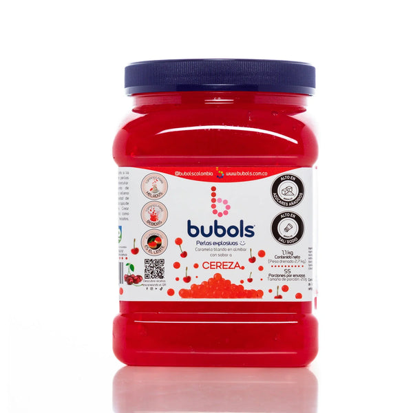 PERLAS EXPLOSIVAS BUBOLS CEREZA 1100 GR