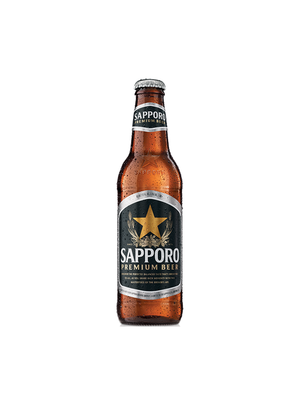 CERVEZA EXTRANJERA SAPPORO PREMIUN 355 ML
