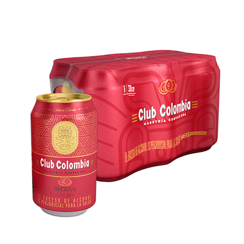 Cerveza Club Colombia Roja - 330ml