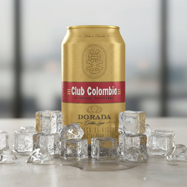 CERVEZA CLUB COLOMBIA DORADA LATA 330 ML