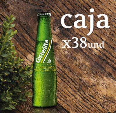 Caja Cerveza Costeñita Retornable x 38und - 175ml - La Careta Licores de La 70 - Domicilios en Medellín