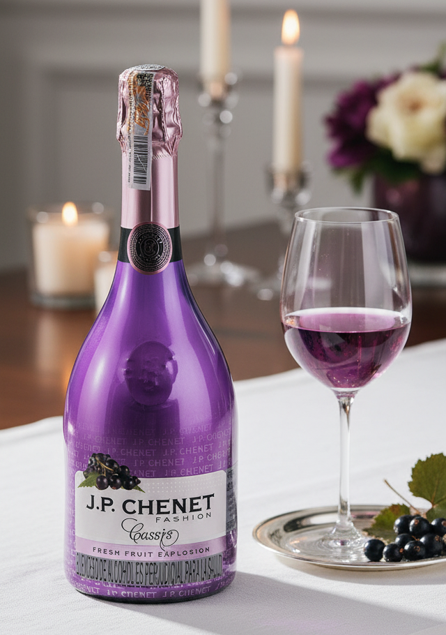Vino Espumoso Jp Chenet Cassis - 750ml - La Careta Licores de La 70 - Domicilios en Medellín
