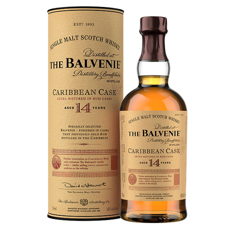 Whisky The Balvenie Caribbean Cask 14 años - 750ml