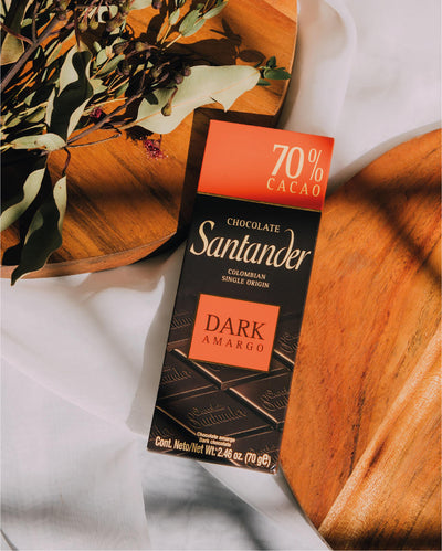 Chocolate Santander 70 % Cacao - La Careta Licores de La 70 - Domicilios en Medellín